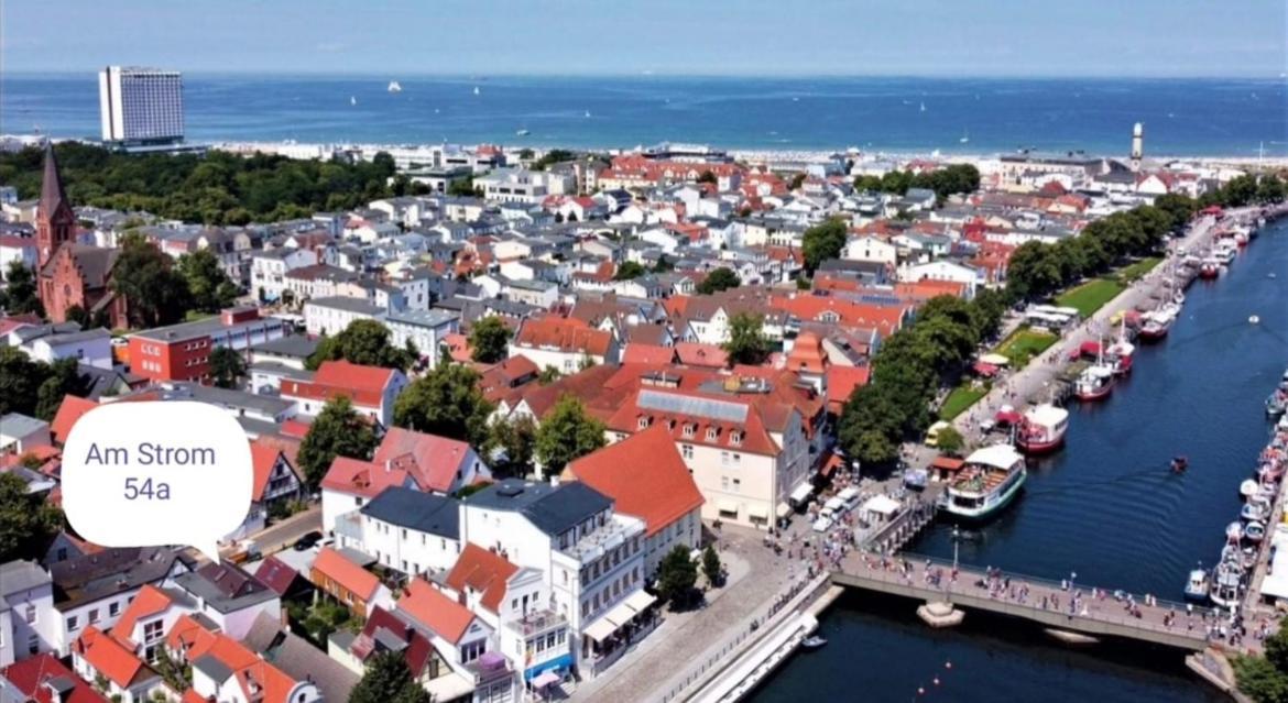 Ferienwohnung Am Strom Rostock Dış mekan fotoğraf