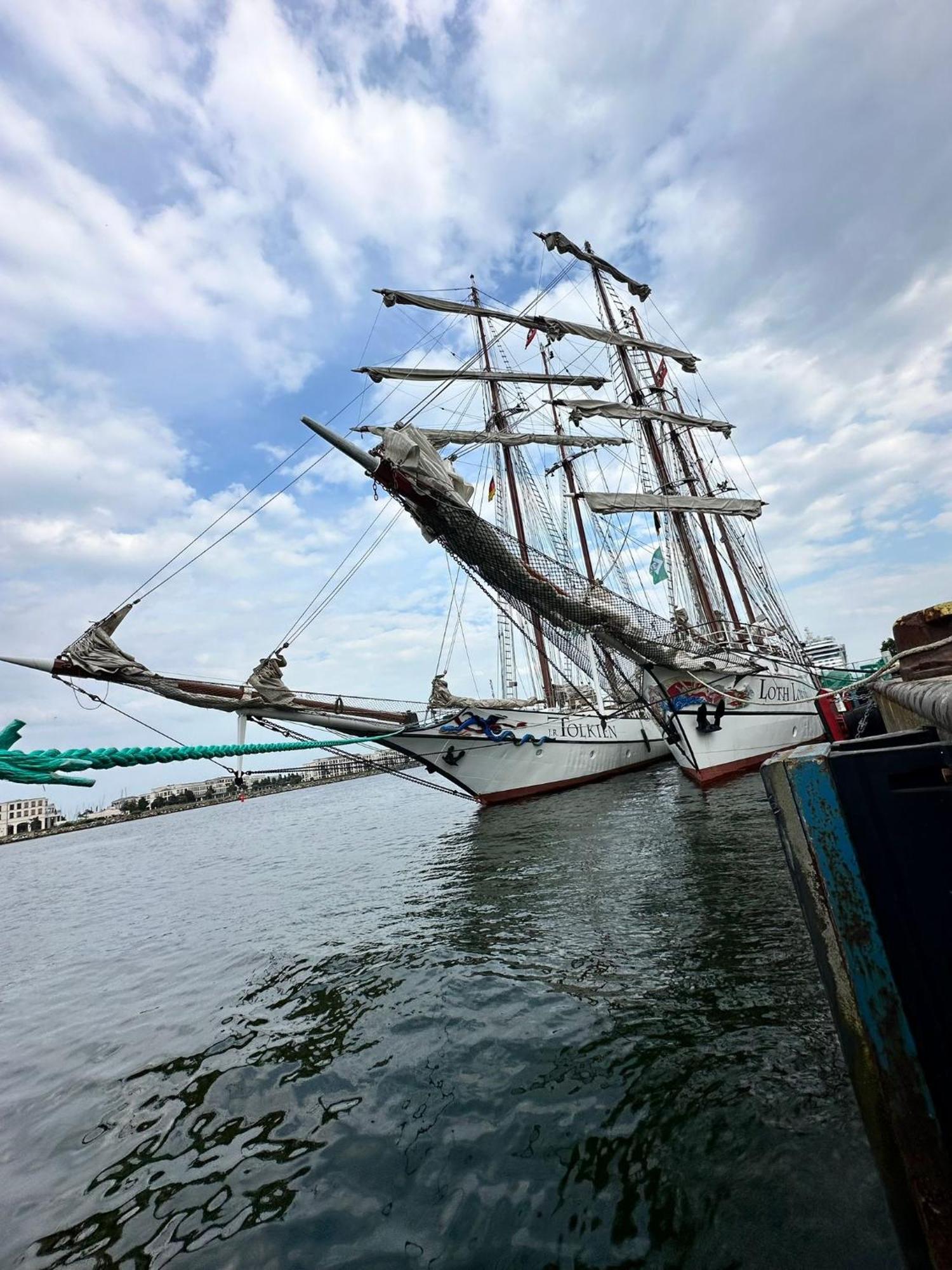 Ferienwohnung Am Strom Rostock Dış mekan fotoğraf