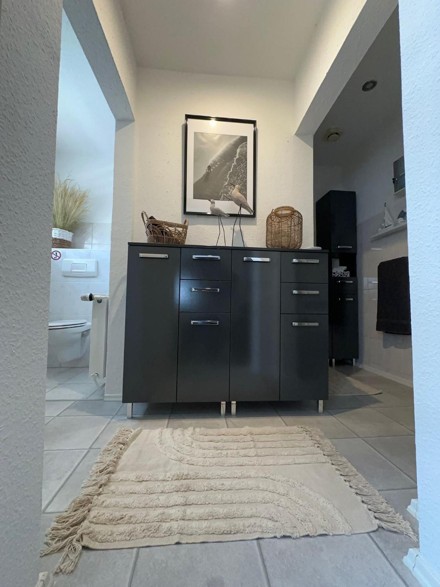 Ferienwohnung Am Strom Rostock Dış mekan fotoğraf