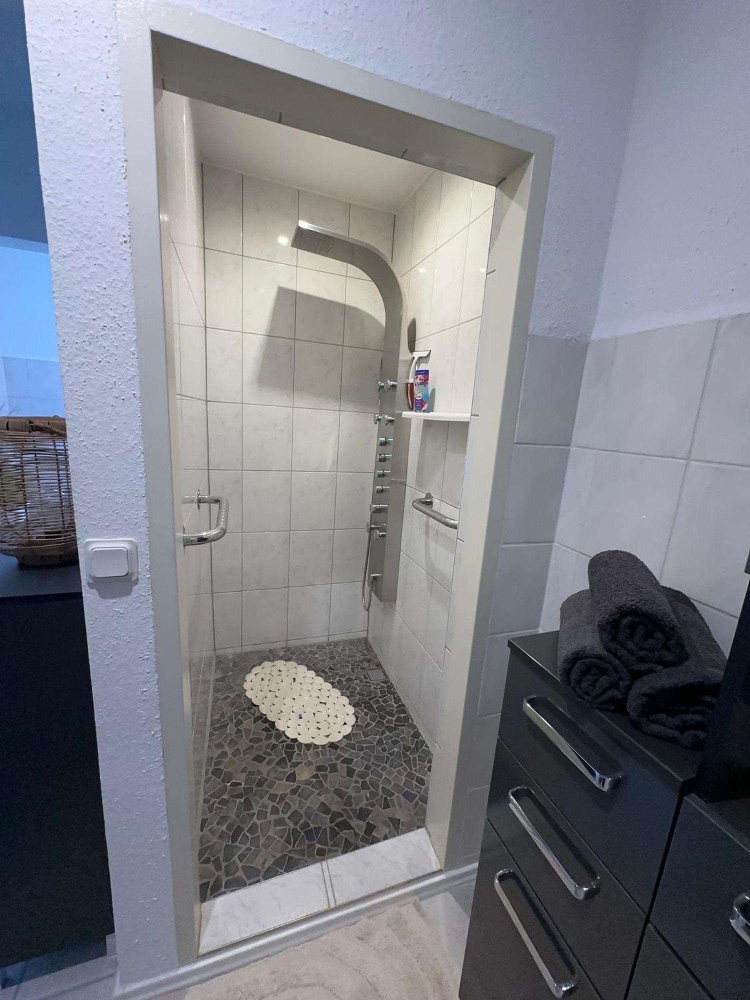 Ferienwohnung Am Strom Rostock Dış mekan fotoğraf